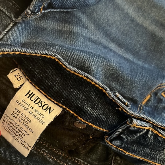 Hudson Jeans Nico Mid-Rise Super Skinny Size 25 - Picture 9 of 10